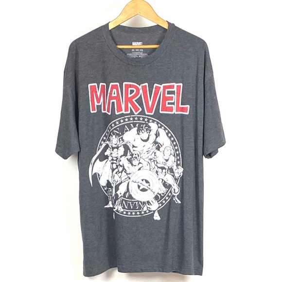 Marvel Other - Marvel Men's Classic Avenger Gray T Shirt 1084